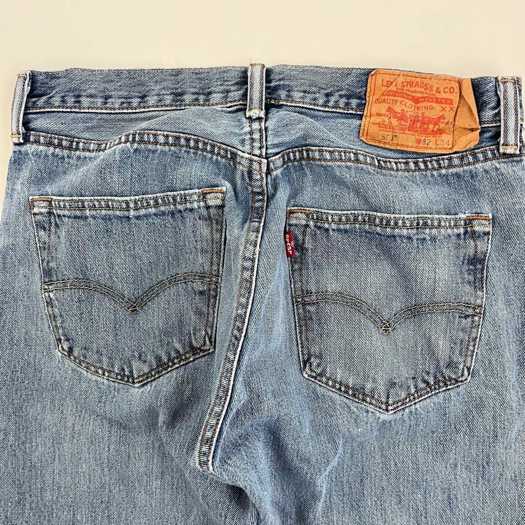 Levi's(リーバイス)のリーバイス 501 デニム ジーンズ 色落ち メンズのパンツ(デニム/ジーンズ)の商品写真