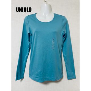 ユニクロ(UNIQLO)のユニクロ UNIQLO 長袖カットソー ロンT レディース★M 新品(Tシャツ(長袖/七分))