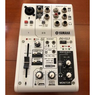 ヤマハ(ヤマハ)のYAMAHA AG03 オーディオインターフェース(オーディオインターフェイス)