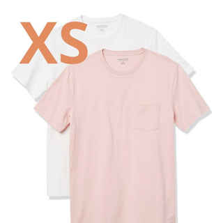 2枚組 Tシャツ クルーネック スリムフィット 半袖 メンズ(Tシャツ/カットソー(半袖/袖なし))