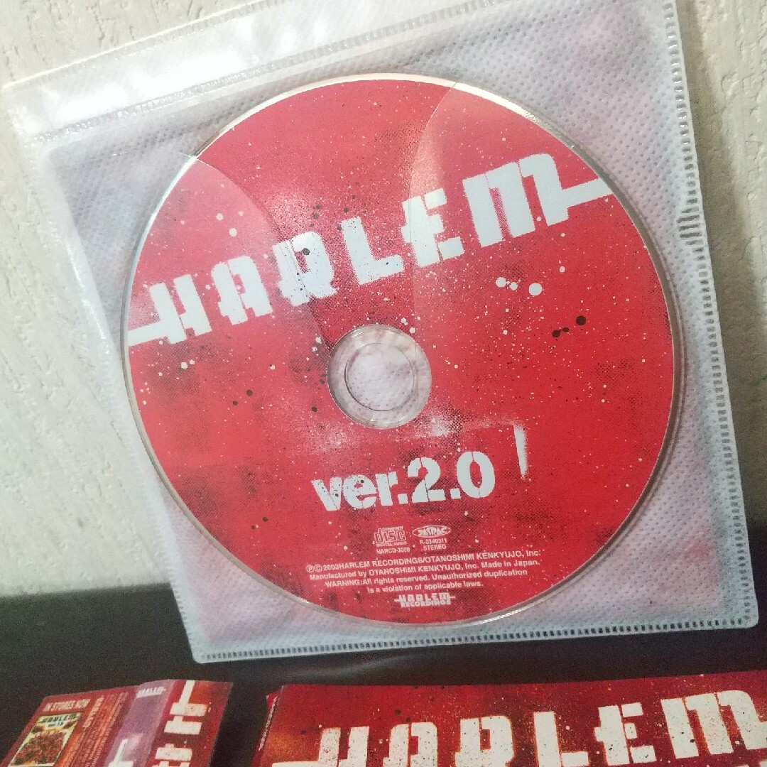 V.A.『HARLEM ver.2.0』椿 JUJU TOKONA-X MURO エンタメ/ホビーのCD(ヒップホップ/ラップ)の商品写真