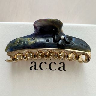 【極美品】acca ✽ トレクオーレドッツ　ヘアクリップᏞサイズ