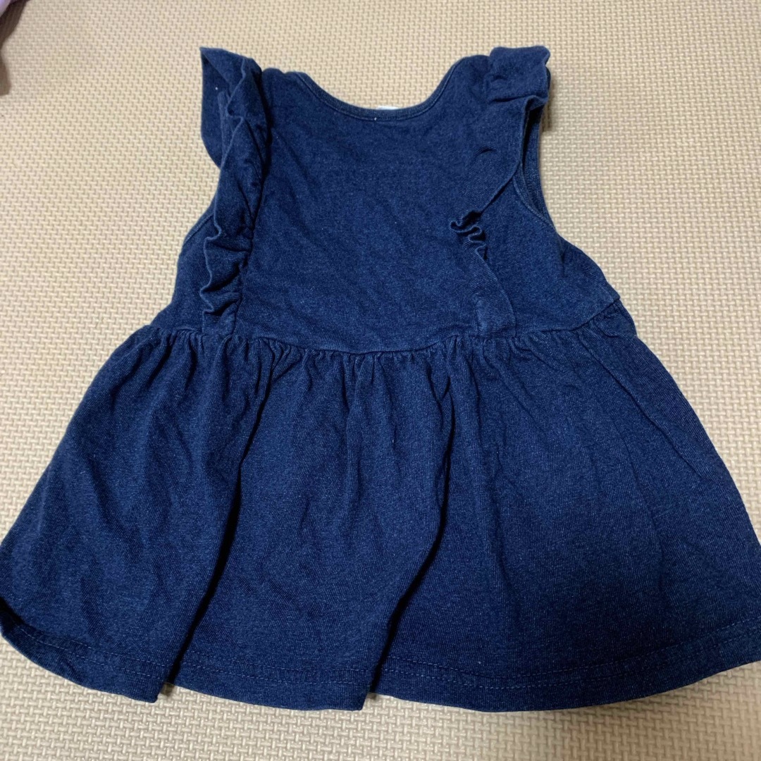 90 女の子　フリル キッズ/ベビー/マタニティのキッズ服女の子用(90cm~)(Tシャツ/カットソー)の商品写真