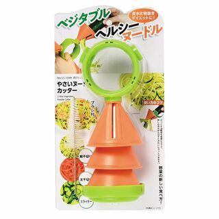 【人気商品】パール金属(PEARL METAL) カッター オレンジ×グリーン (調理道具/製菓道具)