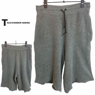 T by ALEXANDER WANG アレキサンダーワン パイル地ハーフパンツ