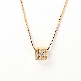 ダミアーニ / DAMIANI　ベルエポック スクエア　K18YG　ダイヤモンド 13P　51cm　【中古】 商品番号 E-155029(ネックレス)