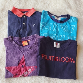 FRUIT OF THE LOOM - 男の子 半袖Tシャツ・ポロシャツ まとめ売り 110 ②