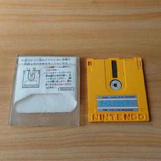 ファミリーコンピュータ(ファミリーコンピュータ)のアイスクライマー  グーニーズ(家庭用ゲームソフト)