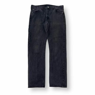 リーバイス(Levi's)のリーバイス ブラックデニム 501 後染め サルファ染め 人気 古着 w36(デニム/ジーンズ)