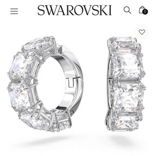 スワロフスキー(SWAROVSKI)のRR1015 SWAROVSKI クリップイヤリング スワロフスキー(イヤリング)