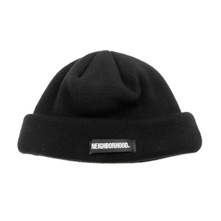 NEIGHBORHOOD - ネイバーフッド NEIGHBORHOOD ■ 24SS 【 CI EMBROIDERY BEANIE 】 ロゴ エンブロイダリー ビーニー ニット帽 ニット キャップ　w18950