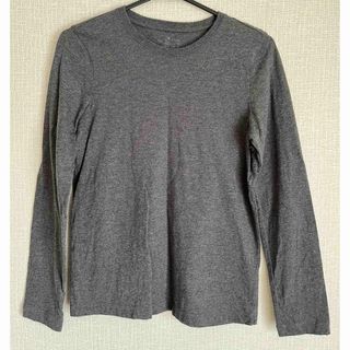 ムジルシリョウヒン(MUJI (無印良品))の無印良品インド綿編みクルーネック長袖Ｔシャツ(シャツ/ブラウス(長袖/七分))