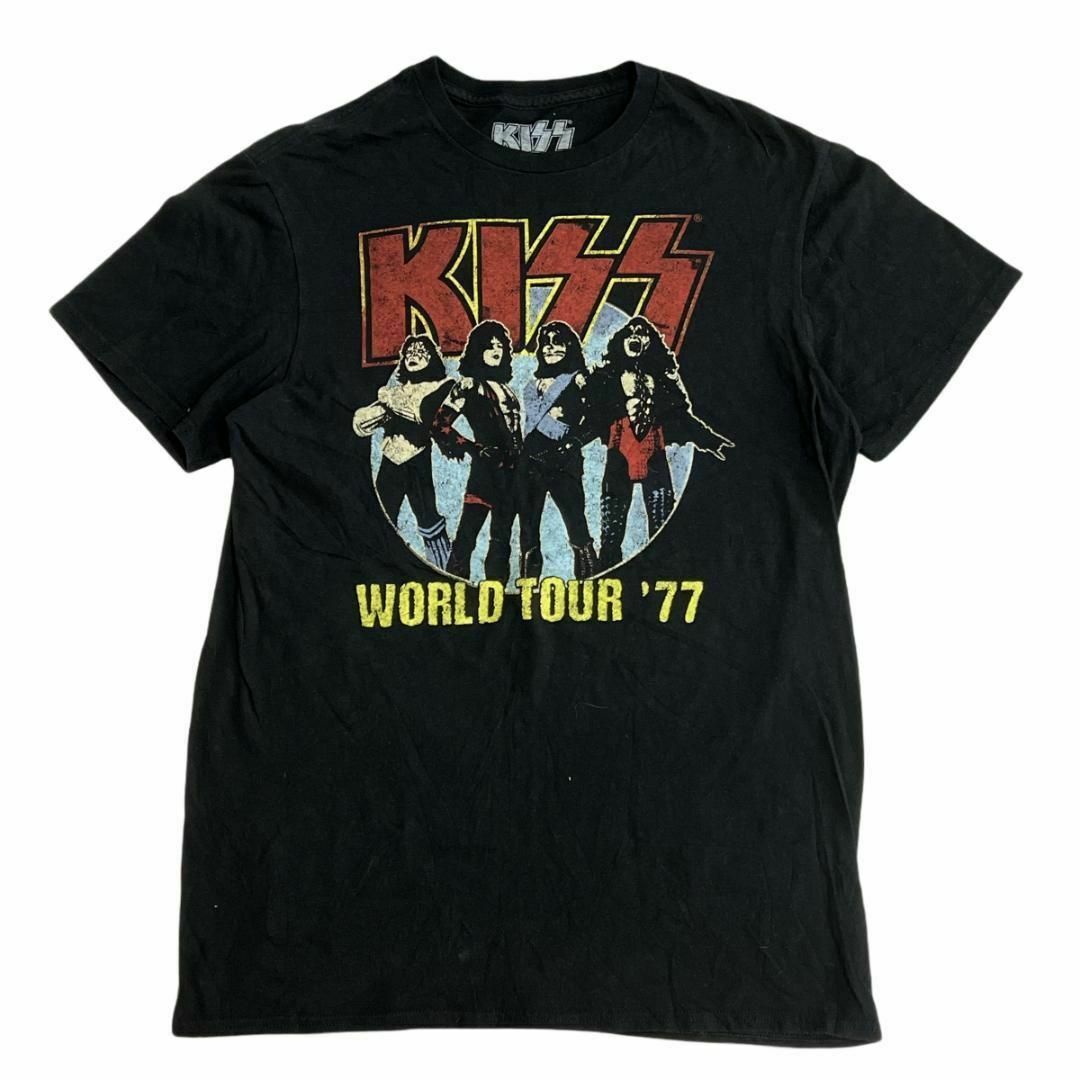 MUSIC TEE(ミュージックティー)のKISS キッス ハードロック バンド半袖Tシャツ ツアー ロックT ba13 メンズのトップス(Tシャツ/カットソー(半袖/袖なし))の商品写真