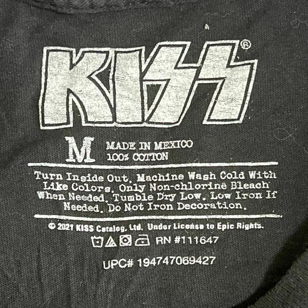 MUSIC TEE(ミュージックティー)のKISS キッス ハードロック バンド半袖Tシャツ ツアー ロックT ba13 メンズのトップス(Tシャツ/カットソー(半袖/袖なし))の商品写真