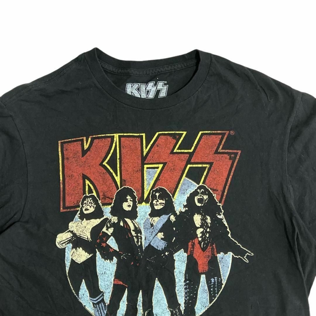 MUSIC TEE(ミュージックティー)のKISS キッス ハードロック バンド半袖Tシャツ ツアー ロックT ba13 メンズのトップス(Tシャツ/カットソー(半袖/袖なし))の商品写真