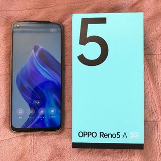 OPPO Reno5 A A101OP シルバーブラック(スマートフォン本体)