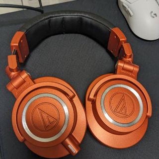 オーディオテクニカ(audio-technica)のaudio-technica ヘッドホン ATH-M50X 限定カラー(ヘッドフォン/イヤフォン)