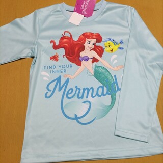 ディズニー(Disney)の新品Disneyプリンセスアリエル長袖Tシャツ120(Tシャツ/カットソー)