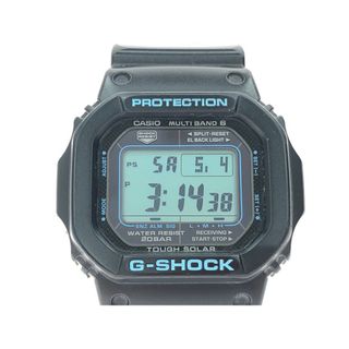 CASIO - ▼▼CASIO カシオ メンズ腕時計 電波ソーラー デジタルウォッチ G-SHOCK Gショック GW-M5610BA ブラック×ブルー