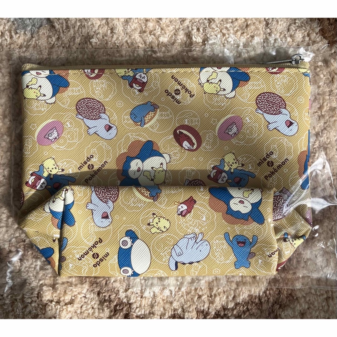 ポケモン(ポケモン)の【新品】ミスド 福袋 2024 ポケモングッズ ポーチ レディースのファッション小物(ポーチ)の商品写真