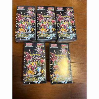 コナミ(KONAMI)のポケモンカード　シャイニートレジャー　5BOX    新品未開封　シュリンク付(Box/デッキ/パック)