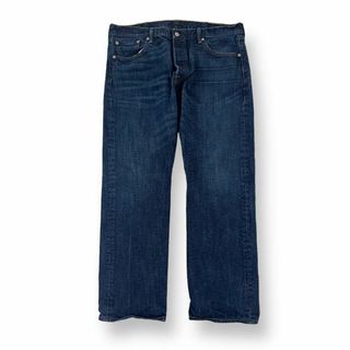 リーバイス(Levi's)の雰囲気最高 メキシコ製 リーバイス 501 デニム 古着 濃紺 ヒゲ w38(デニム/ジーンズ)