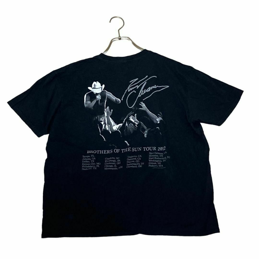 MUSIC TEE(ミュージックティー)のケニー・チェズニー 半袖バンドTシャツ ツアー バンT az7 メンズのトップス(Tシャツ/カットソー(半袖/袖なし))の商品写真