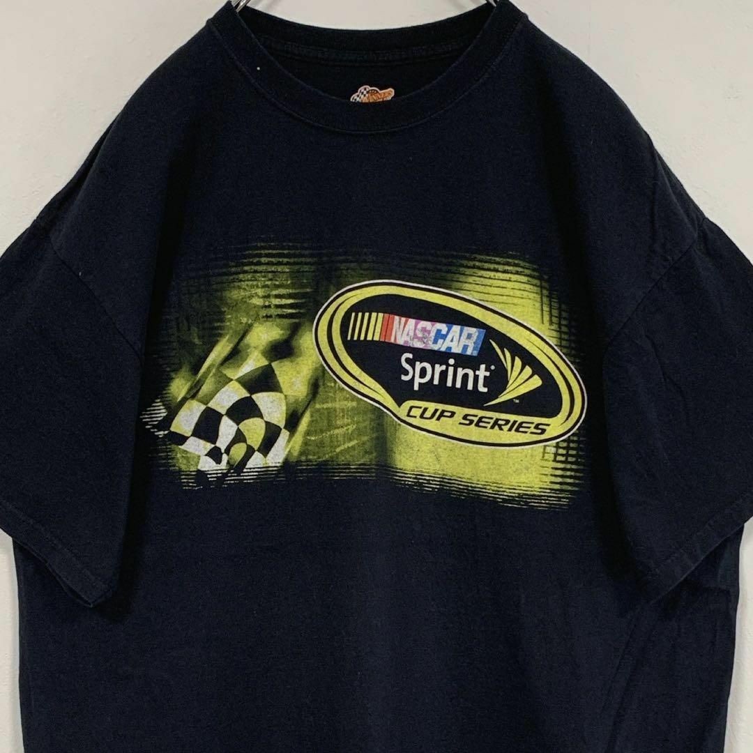 NASCAR レース WINNER'S CIRCLE プリント Tシャツ XL メンズのトップス(Tシャツ/カットソー(半袖/袖なし))の商品写真