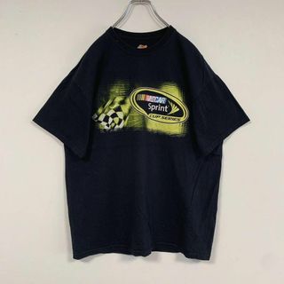 NASCAR レース WINNER'S CIRCLE プリント Tシャツ XL(Tシャツ/カットソー(半袖/袖なし))