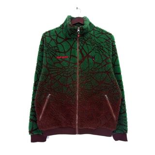 シュプリーム(Supreme)のシュプリーム Supreme ■ 22AW 【 Spyder Web Polar Fleece Jacket 】 スパイダー ウェブ ポーラー フリース ジップアップ ジャケット　33199(ブルゾン)