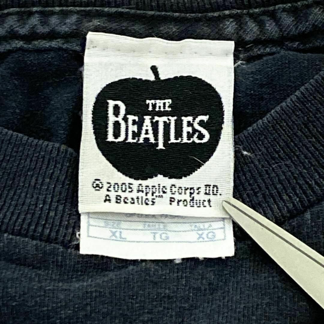 MUSIC TEE(ミュージックティー)のビートルズ 半袖バンドTシャツ ロックT チケット バンT ブラック az8 メンズのトップス(Tシャツ/カットソー(半袖/袖なし))の商品写真