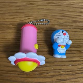 ドラエモン(ドラえもん)のドラえもん ドラミちゃん ひみつ道具キーホルダー きゃらっぷっぷ(キャラクターグッズ)