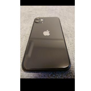 アイフォーン(iPhone)の【simロック解除済】iPhone11ブラック64GB残債なし(スマートフォン本体)