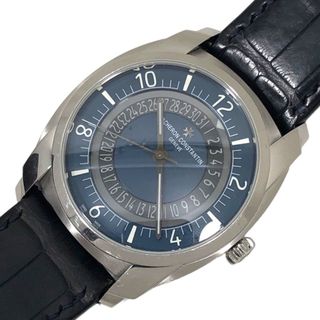 ヴァシュロンコンスタンタン(VACHERON CONSTANTIN)の　ヴァシュロン・コンスタンタン VACHERON CONSTANTIN ケ ドリル 4500S/000A-B364 ブルー文字盤 SS/レザーストラップ メンズ 腕時計(その他)