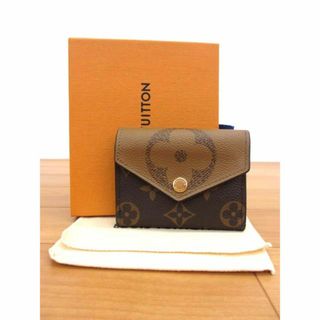 ルイヴィトン(LOUIS VUITTON)の美品 ルイヴィトン M80725 ポルトフォイユ ゾエ モノグラム リバース(財布)