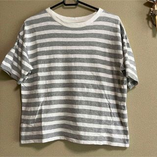 ユニクロ(UNIQLO)のユニクロ　ボーダーシャツ(Tシャツ(半袖/袖なし))