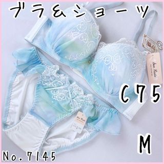 ブラジャーショーツセットC75    No.7145(ブラ&ショーツセット)