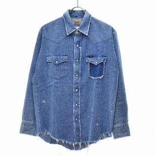 【CITYSHOP×LEE】別注 DAMEGED デニム長袖シャツ(シャツ/ブラウス(長袖/七分))