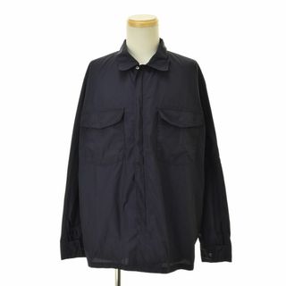 【AURALEE】LIGHT NYLON ZIP SHIRT 長袖シャツ(シャツ)