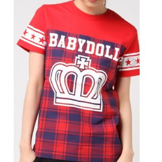 BABY DOLL Tシャツ 半袖 s(Tシャツ/カットソー)