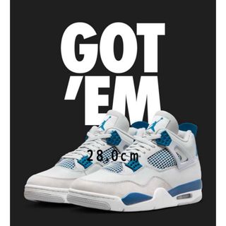 NIKE - Nike Air Jordan 4 Retro Industrial Blue