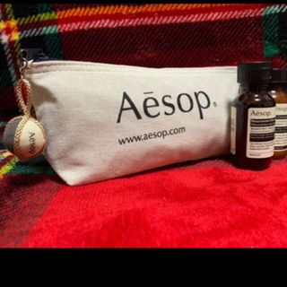 イソップ(Aesop)のAesop イソップ　巾着　ポーチ　ペンケース　ハンドメイド　(ポーチ)