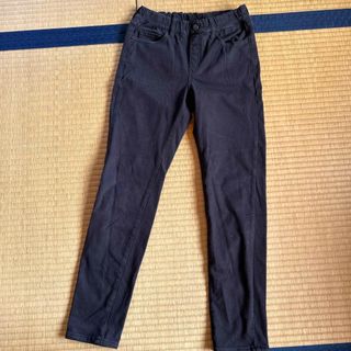 ユニクロ(UNIQLO)のユニクロヒートテック　黒パンツ150(パンツ/スパッツ)