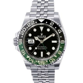 ロレックス(ROLEX)のロレックス GMTマスター2 ランダムシリアル ルーレット 126720VTNR ROLEX 腕時計 黒文字盤(腕時計(アナログ))