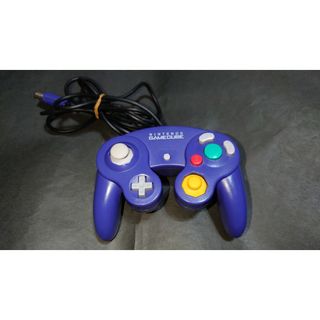 ニンテンドーゲームキューブ(ニンテンドーゲームキューブ)のGC ゲームキューブ コントローラ バイオレット (DOL-003) / 後期型(その他)