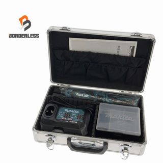 マキタ(Makita)の☆中古美品☆ makita マキタ 7.2V 充電式ペンインパクトドライバー TD022DSHX 青/ブルー バッテリー2個(1.5Ah) 充電器+ケース 89670(工具)