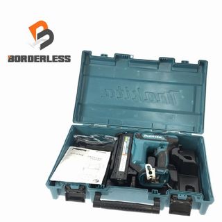 マキタ(Makita)の☆中古品☆makita マキタ 18V 35mm 充電式面木釘打機 FN350D本体+ケース コードレス フィニッシュネイラ 仕上釘打機 89673(工具)