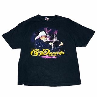 ミュージックティー(MUSIC TEE)のUSA製Murina チャーリーダニエルズ 半袖バンドTシャツ ロックT z14(Tシャツ/カットソー(半袖/袖なし))