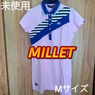 ミレー(MILLET)の【MILLET】ミレー☆レディース ロング ポロシャツ☆Mサイズ☆未使用(ポロシャツ)