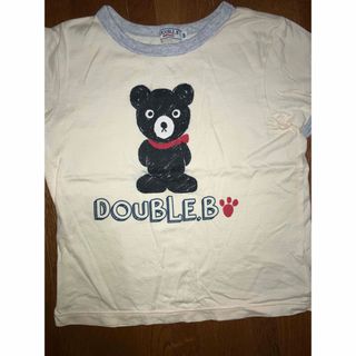 ダブルビー(DOUBLE.B)のダブルビー　130(Tシャツ/カットソー)